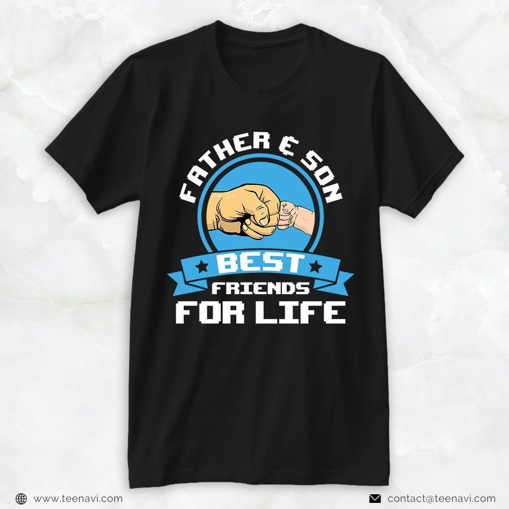Boy Dad Shirt, Father And Son Best Friends For LifeShirt