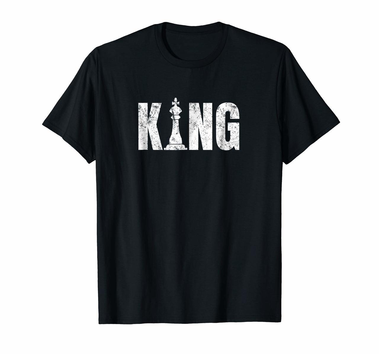Chess King Shirt Distressed Vintage Chess Player Gift Hoodies