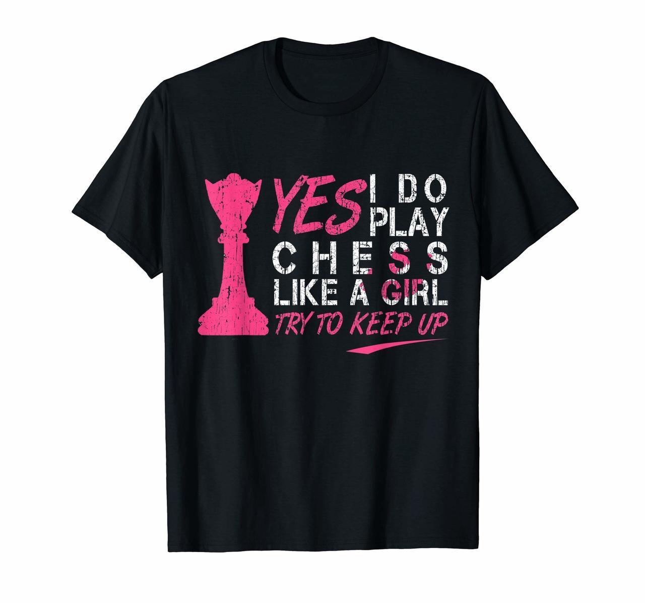 Chess Play A Girl T-Shirt Club Grand Master for Kids Youth Hoodies