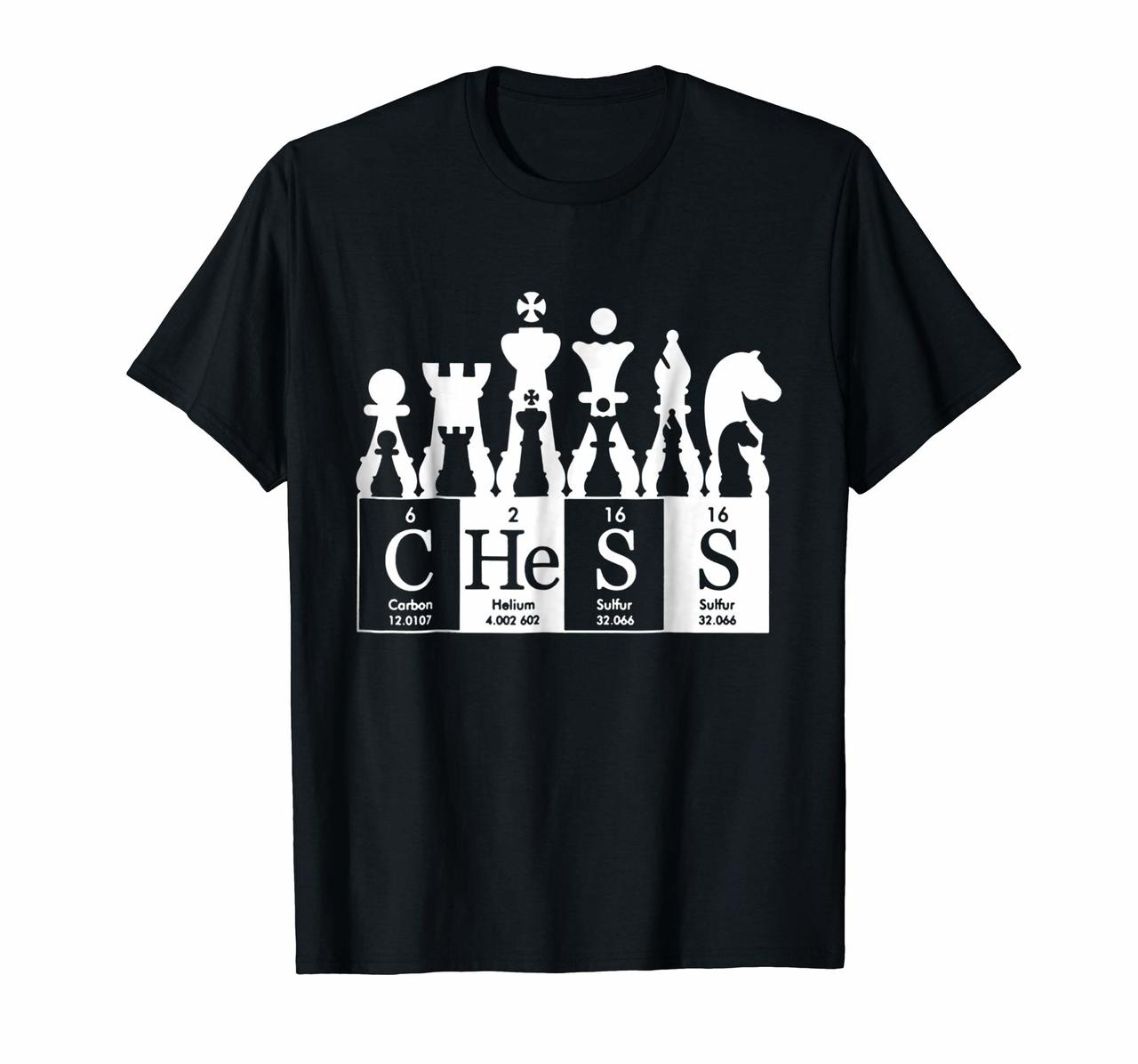 Chess sets periodic table elements t shirt gift for kids men Hoodies