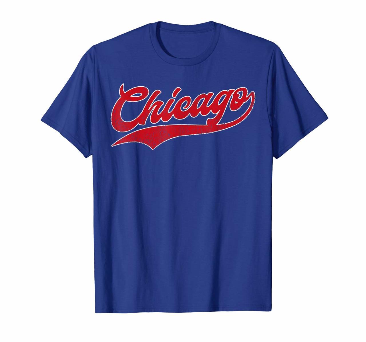 Chicago Baseball  Vintage Baseball Gift T-Shirt Hoodies