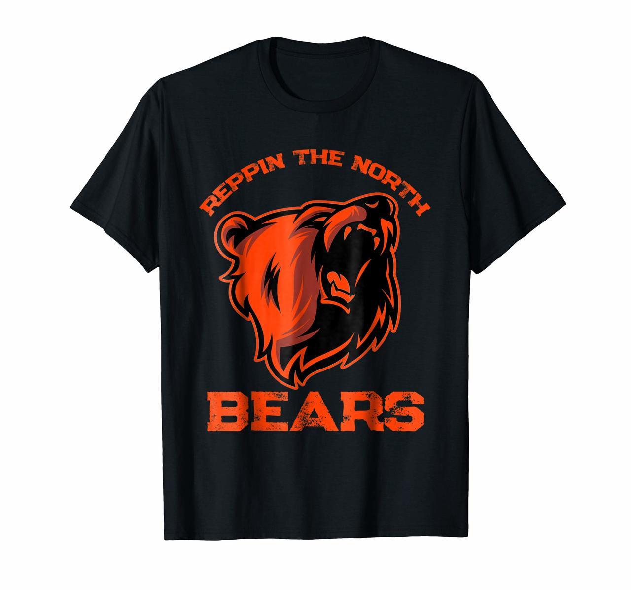 Chicago Reppin The North 2018 Bears Champions Shirt Gifts Hoodies