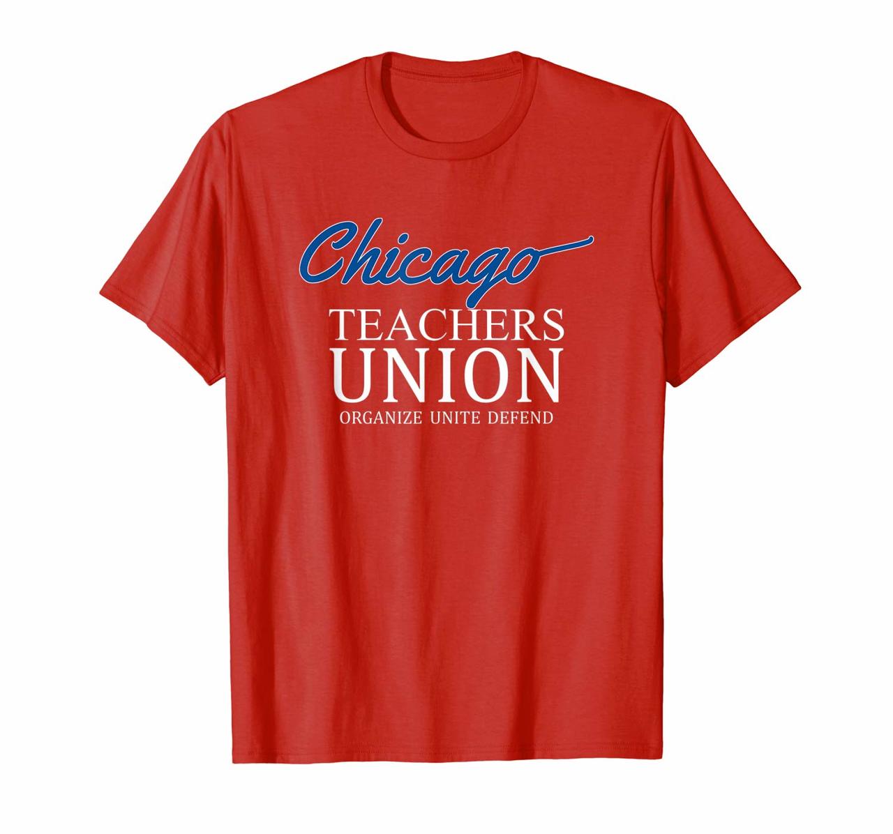 Chicago Teachers Union On Strike Red For Ed  T-Shirt Hoodies