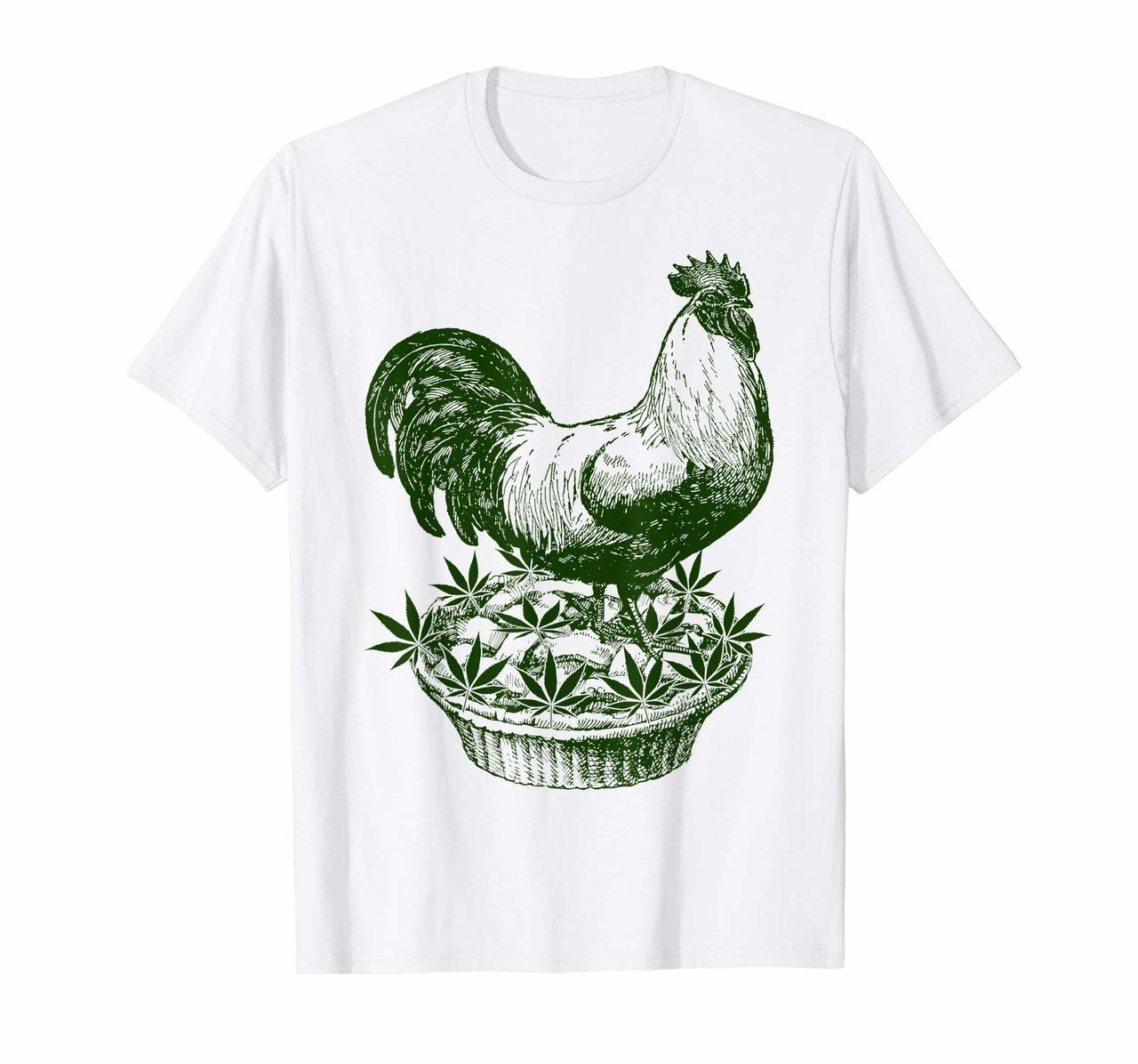 Chicken Pot Pie Shirt Marijuana Cannabis Funny Pun Tee Hoodies