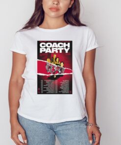 Coach Party Uk & EU Headline Tour 2023 Poster Shirt
