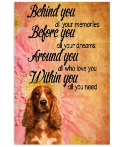 Cocker Spaniel Lovely Cute Quotes Gift For Cocker Spaniel Puppies Lover Poster