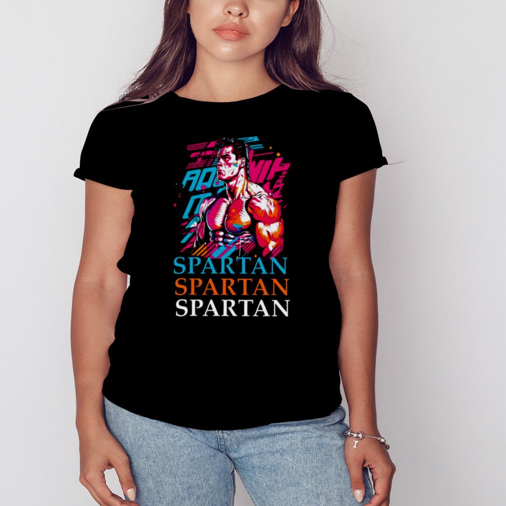 Colored Design Gladiator Movie Spartans shirt