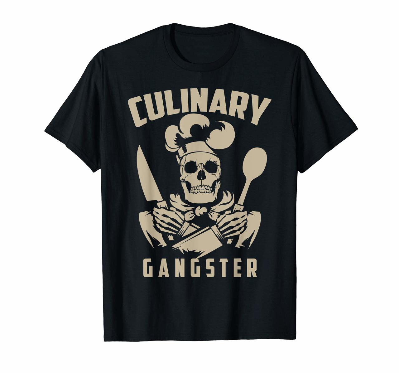 Cool Culinary Gangster T-Shirt Gift For Pro Cooking Master Hoodies