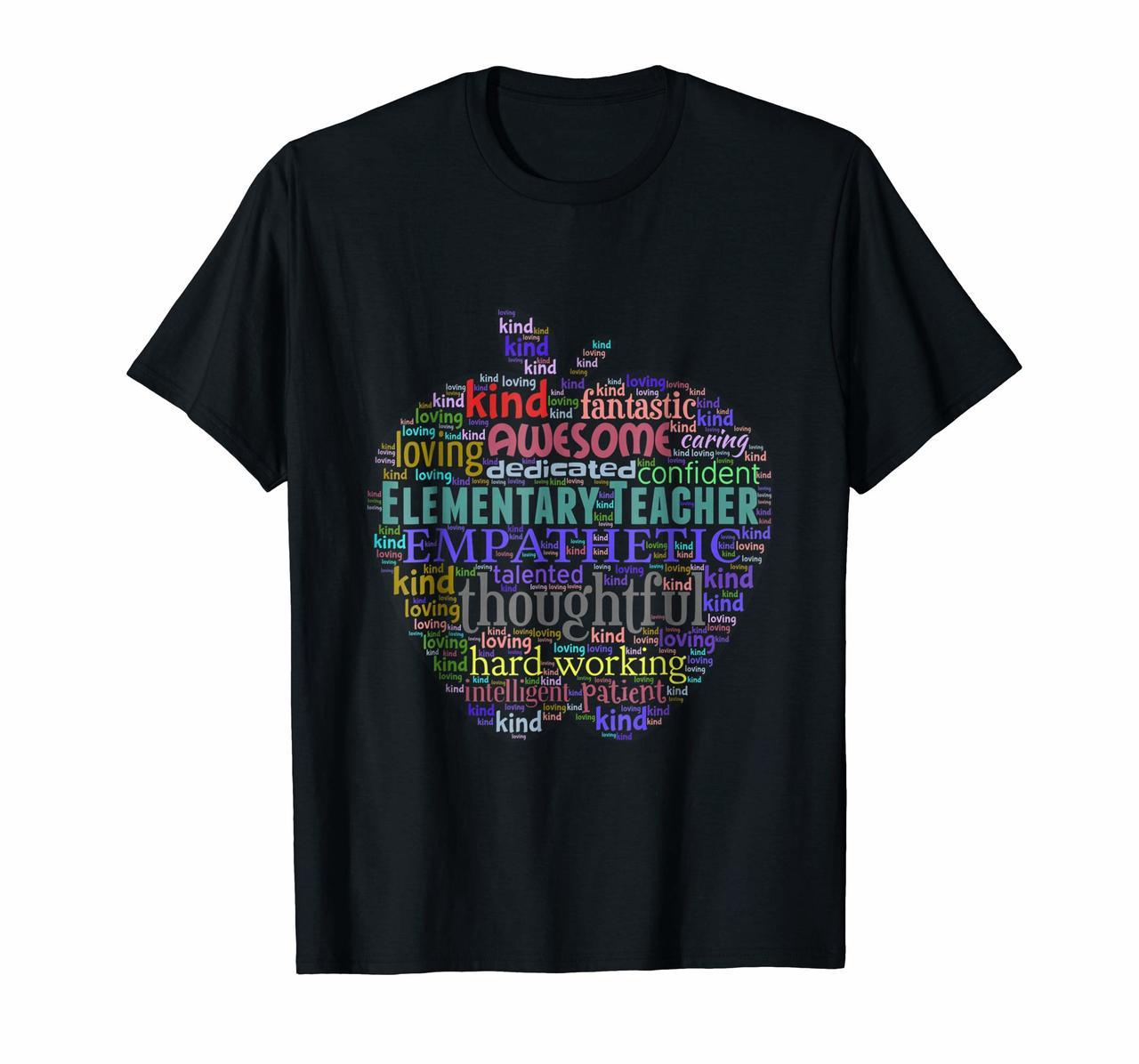 Cool Kind Word Elementary Teacher T-shirt for Women Hoodies