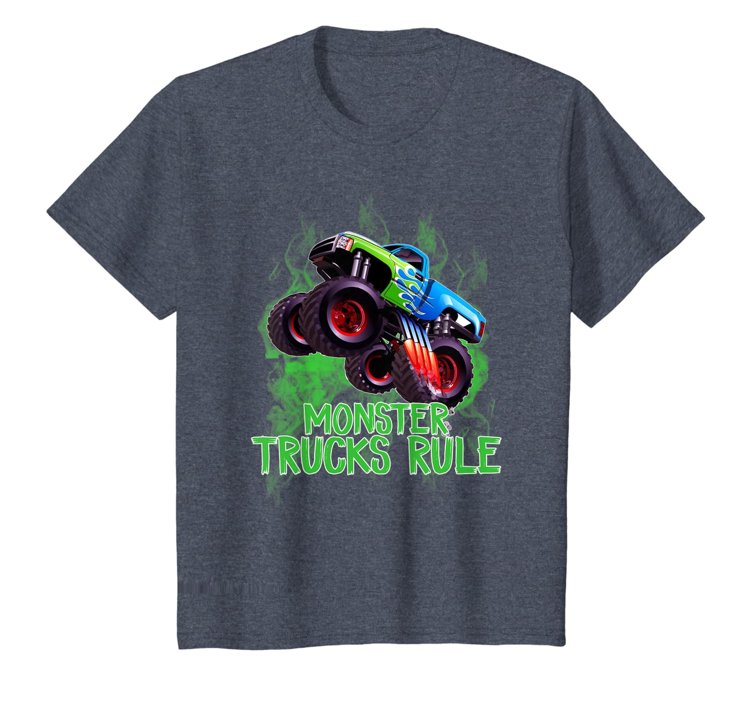 Cool Monster Trucks Rule Shirt For Men Women and Kids Gift T-Shirt Hoodies