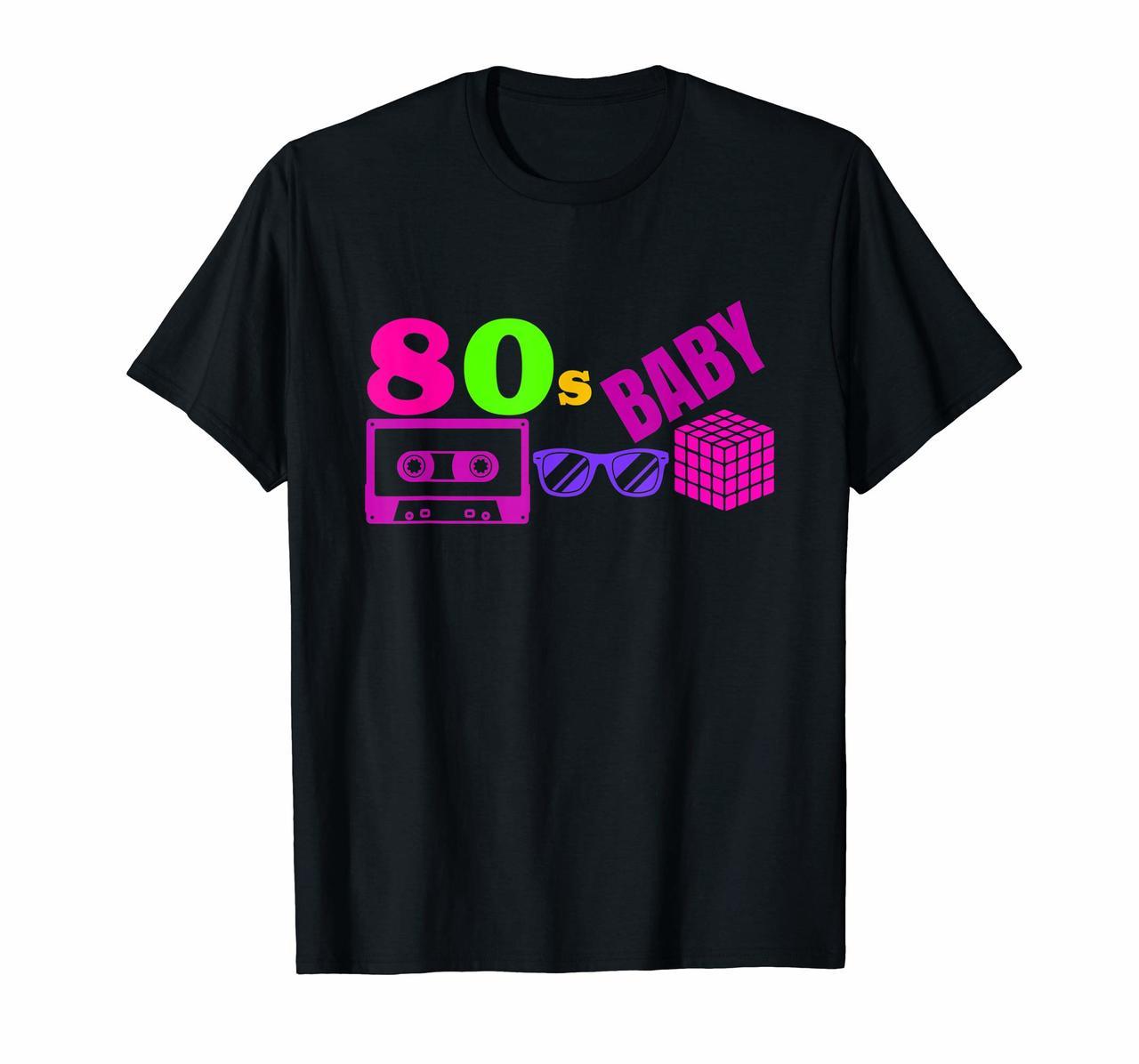 COOL Neon 80s BABY Shirt Party Outfit Gift Tee Idea Hoodies