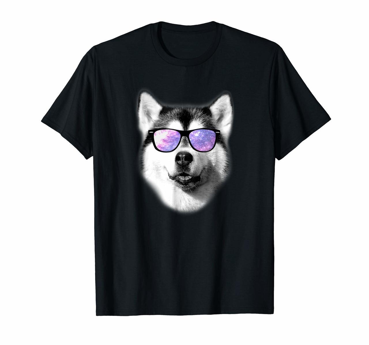 Cool Siberian Husky T Shirt Gift for Men Women Boys  Girls Hoodies