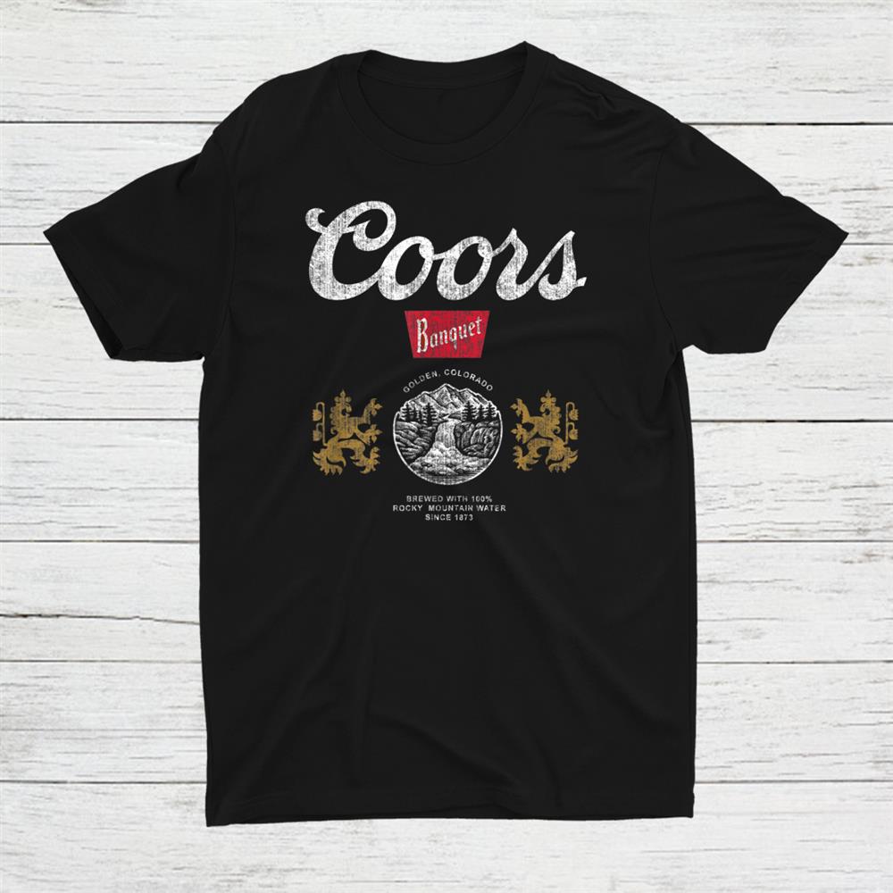 Coors Banquet Golden Colorado Logo Shirt