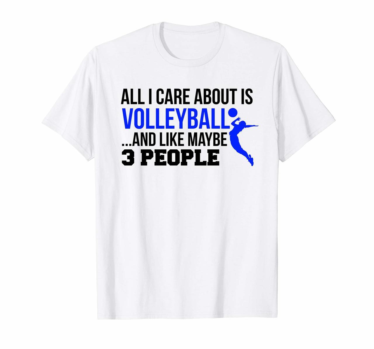 Cute College Volleyball T-Shirt For Teen Girls and Women Hoodies