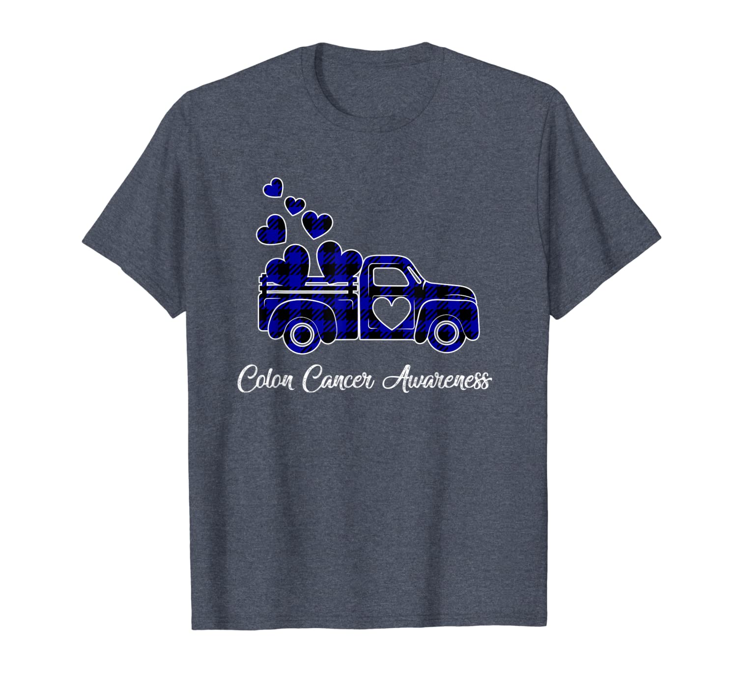 Cute Colon Cancer Awareness Month Costume Truck Ribbon T-Shirt Hoodies
