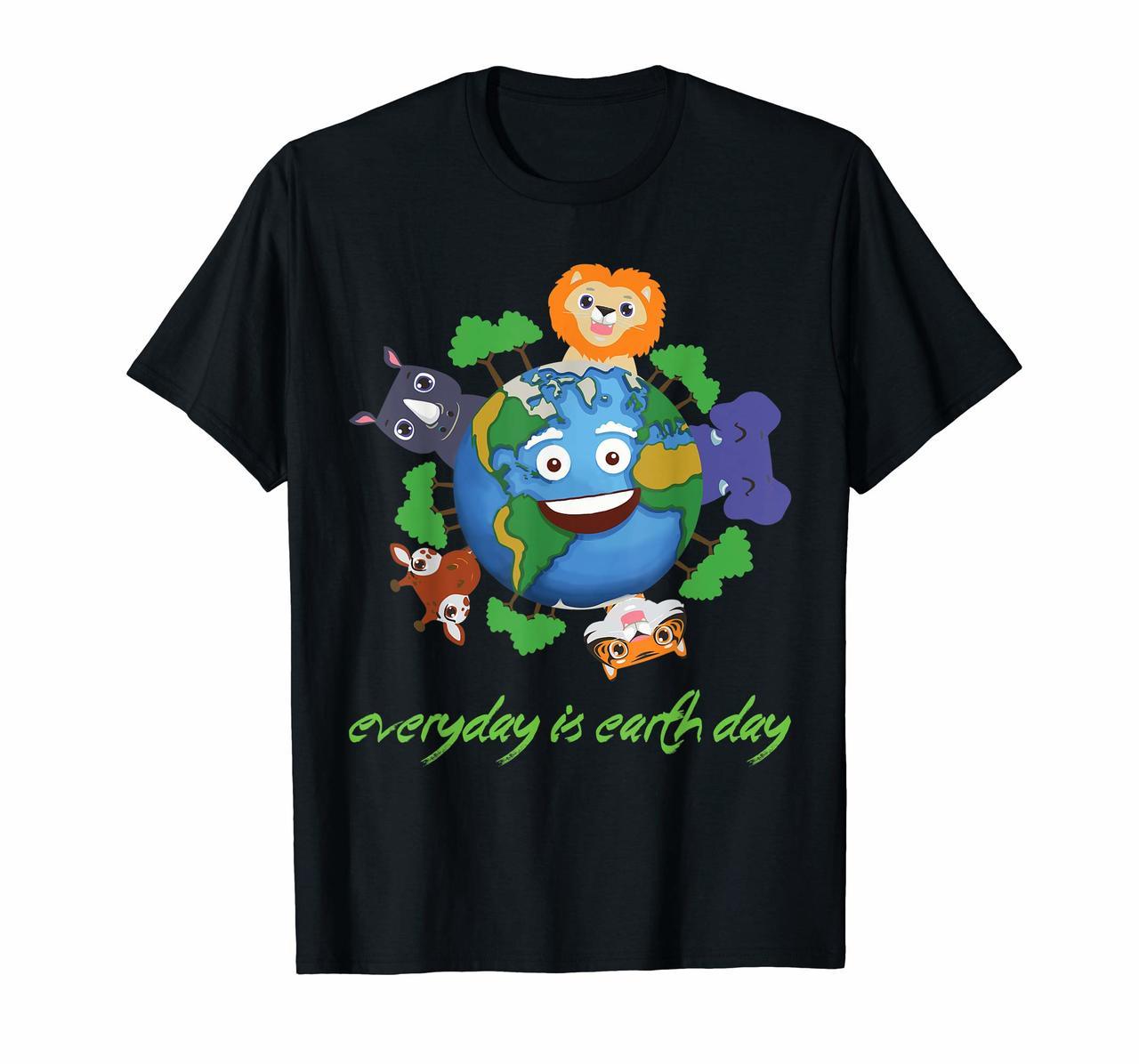 Cute Everyday is Earth-Day T shirt For Men Women Kids Hoodies
