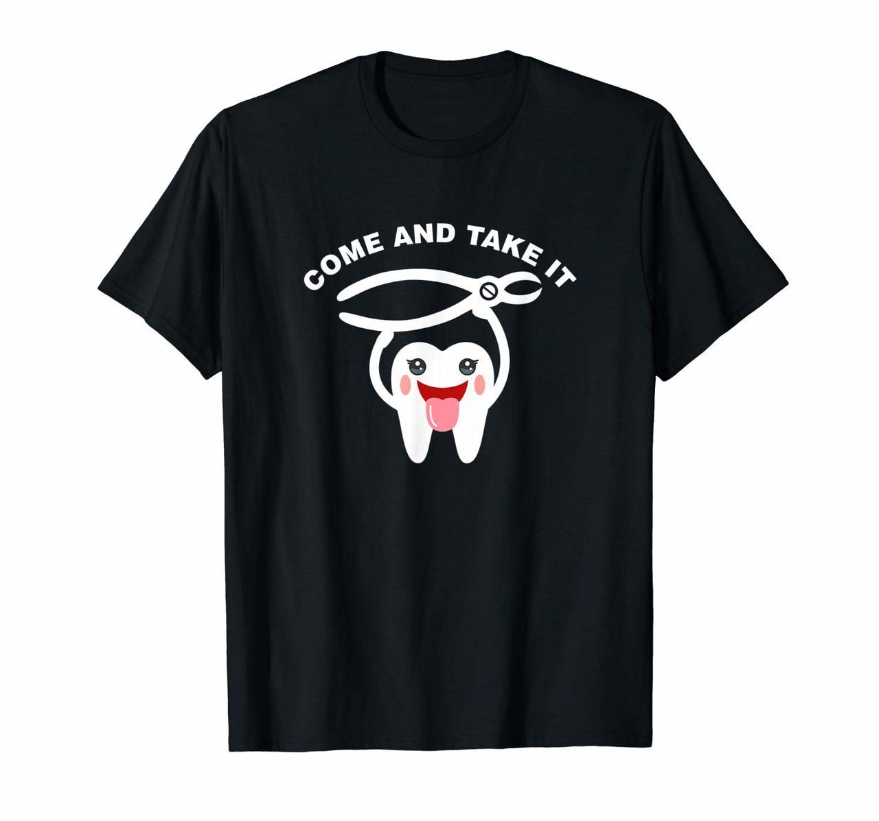 Cute funny come get it teeth extraction dental tees T-Shirt Hoodies