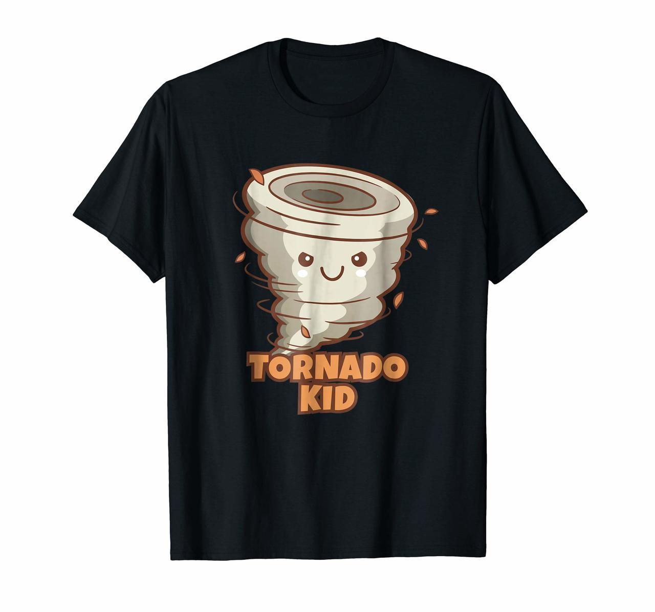 Cute Funny Tornado Kids Active Toddlers Boys Girls T-Shirt Hoodies