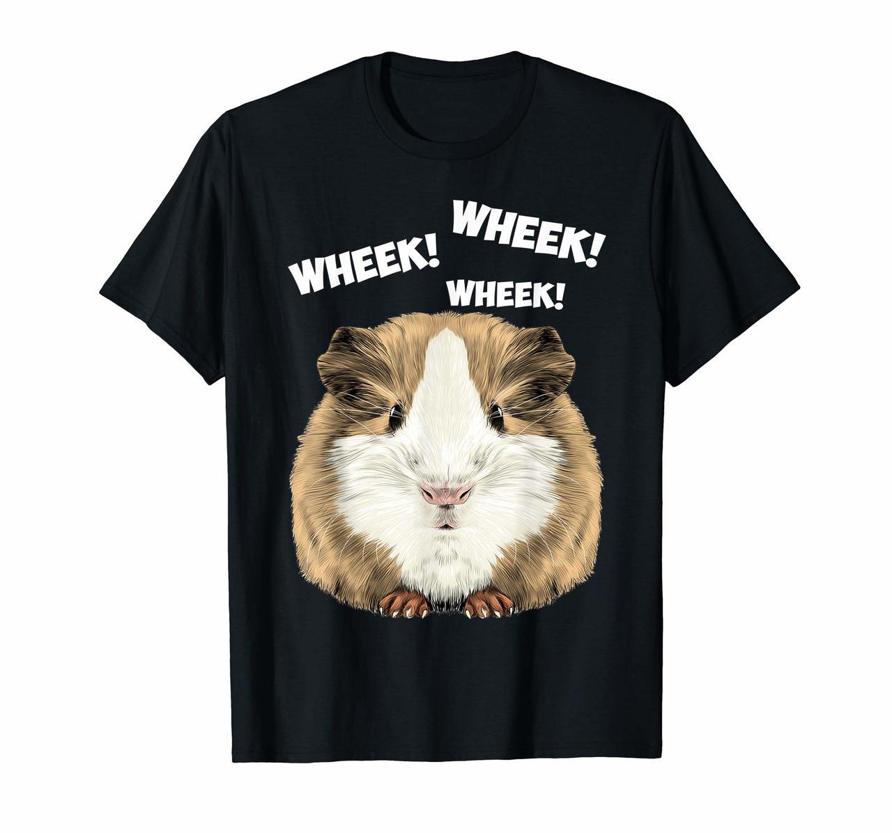 Cute Funny Wheek Guinea Pig Owner The Cavy Family Lover Tee Hoodies