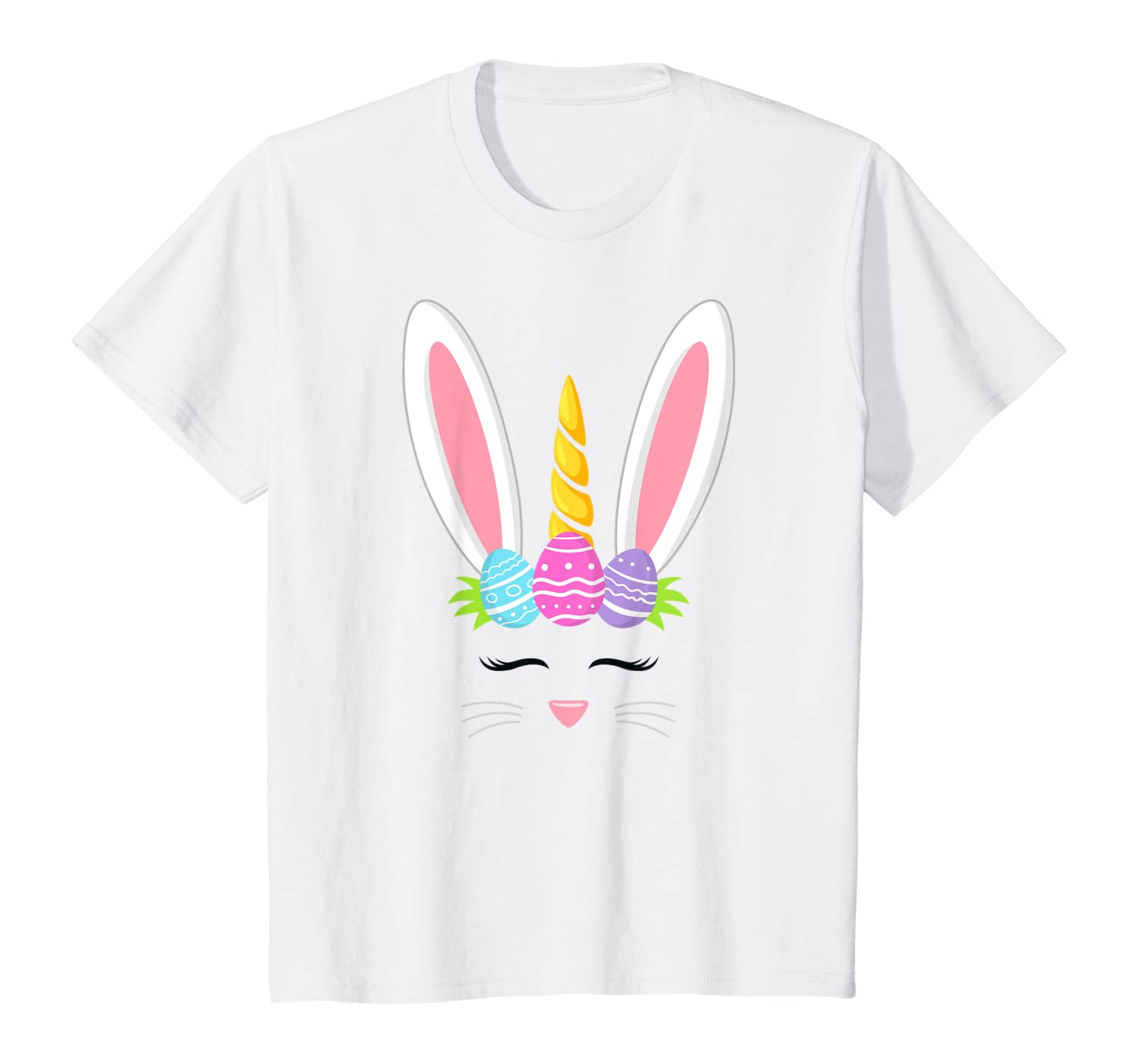 Cute Unicorn Rabbit Easter Day Girls Kids T-Shirt Hoodies