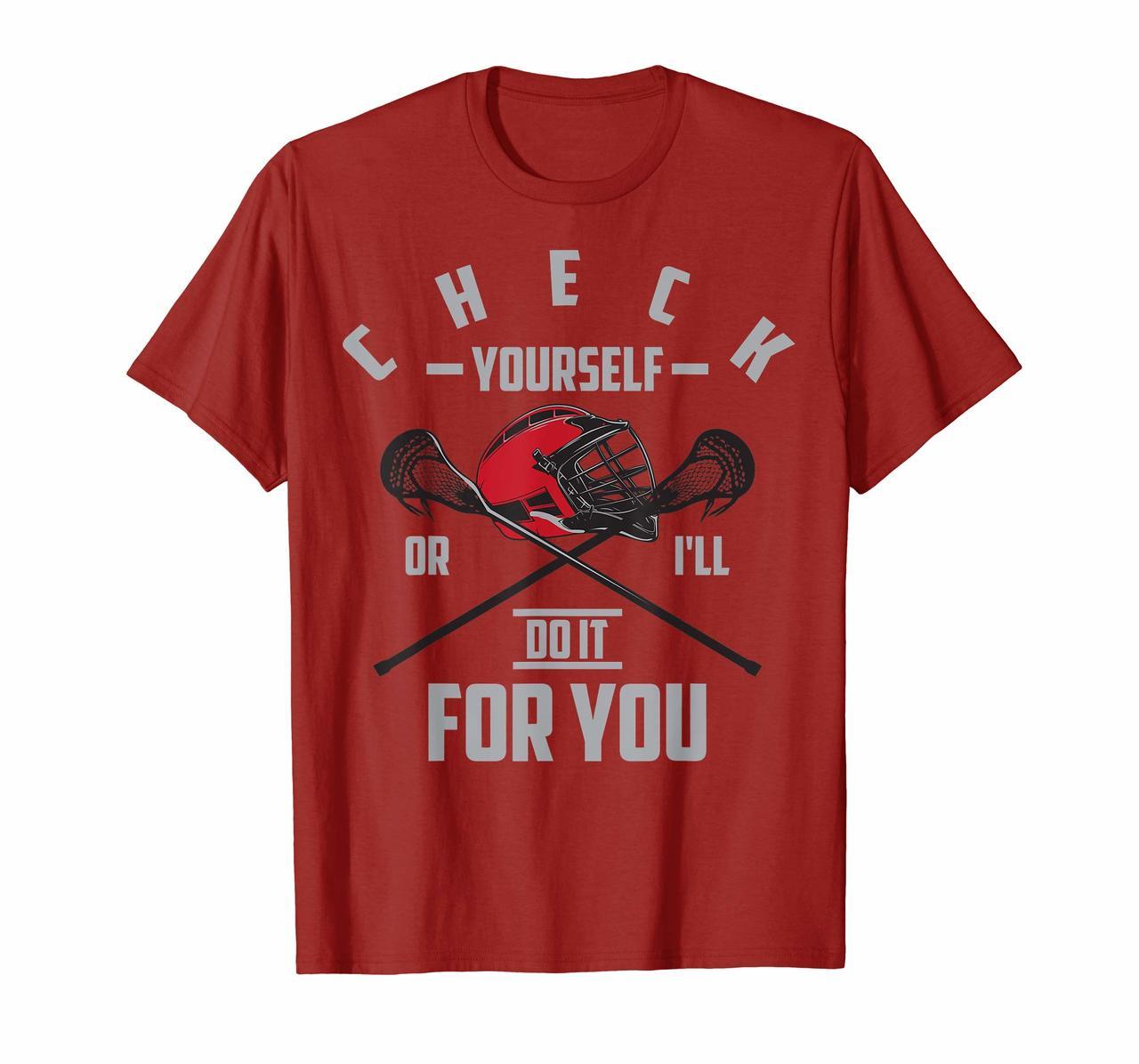 Cute Unique Check Yourself Or Ill Do It For You Shirt Gift Hoodies
