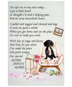 Dachshund Home Sweet Home Gift For Dachshund Dog Puppies Lover Poster
