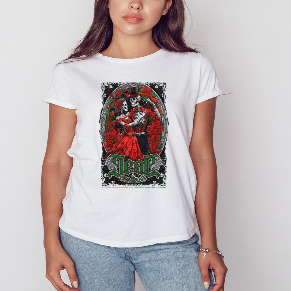 dead & Company 2023 Tour Boulder Colorado Shirt