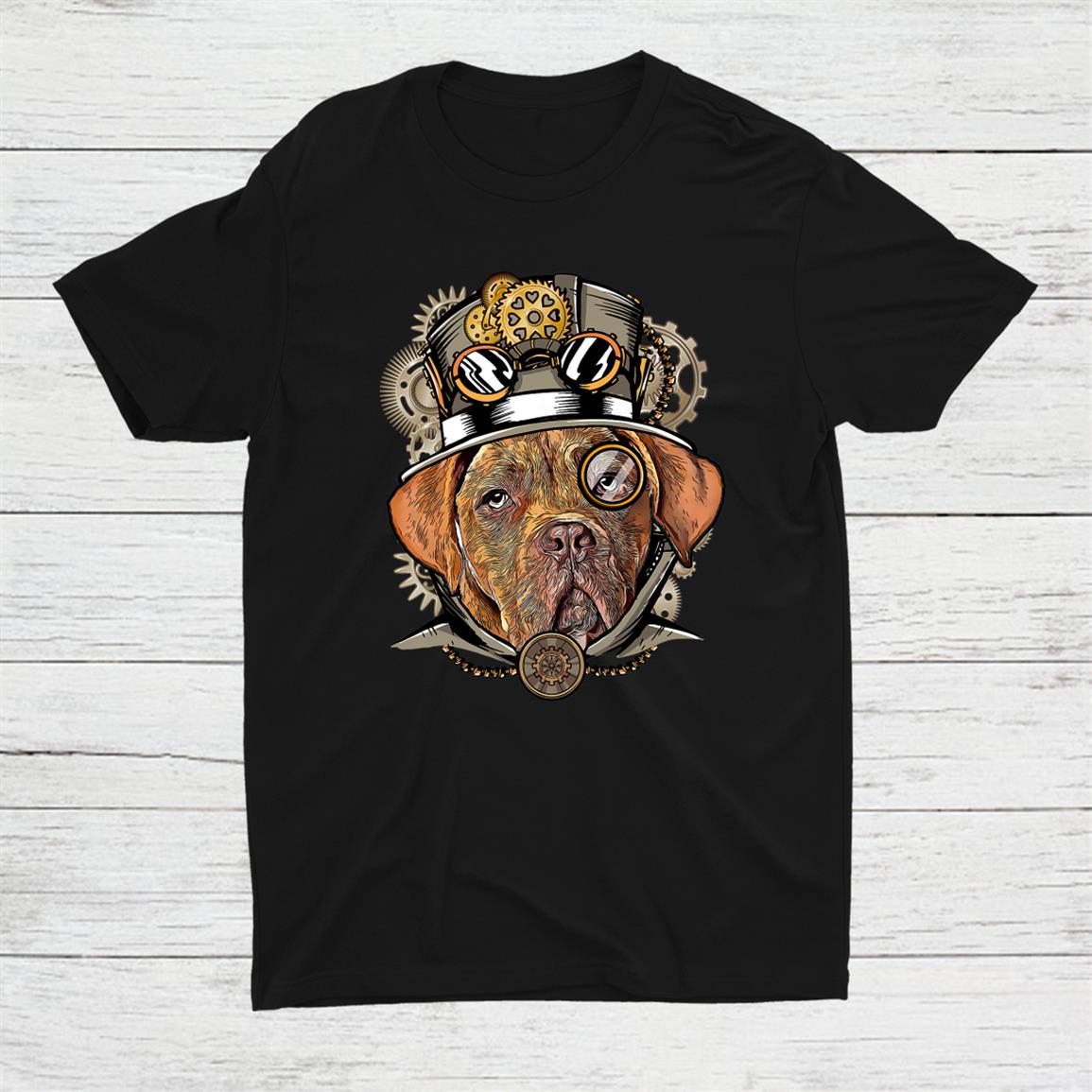 Dogues De Bordeaux Dog Medieval Victorian Steampunk Shirt