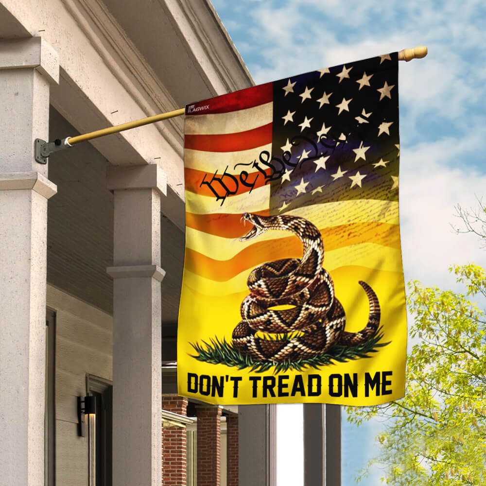 Don�t Tread On Me. We The People Libertarian Gadsden Flag THB2198F