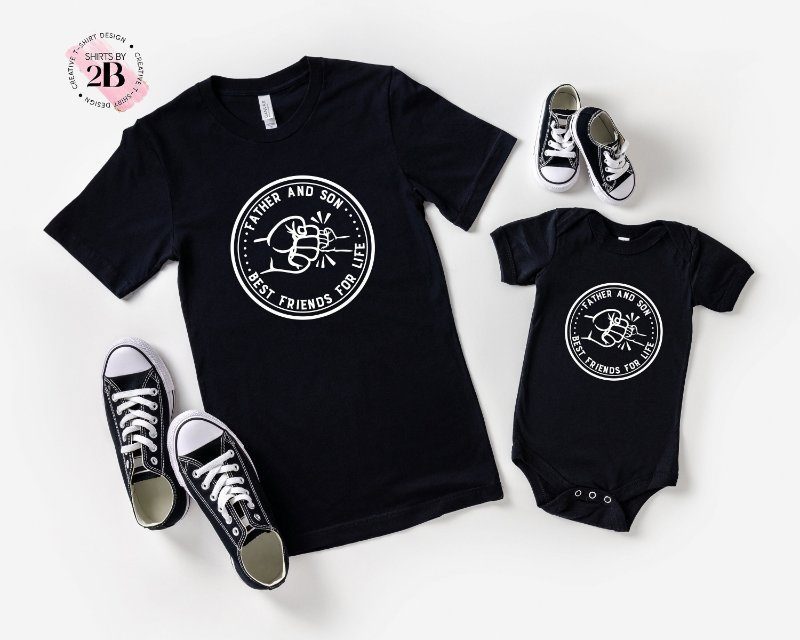 Father And Son Shirt, Father And Son Best Friends For LifeShirt