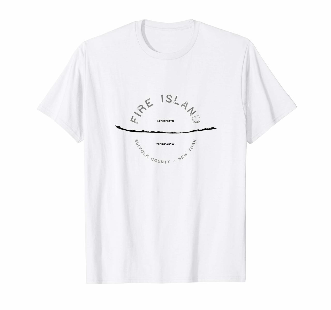 Fire Island Long Island Graphic Vintage T-Shirt Hoodies