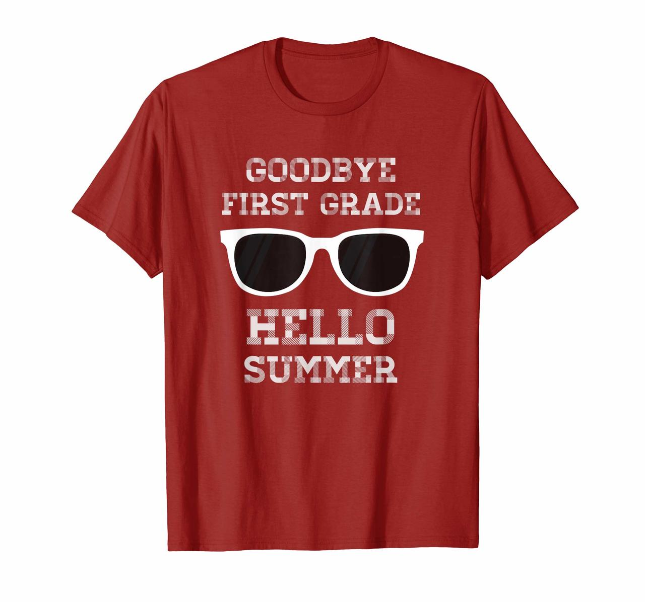 First Grade Last Day of School Shirt - Teacher Gift T-Shirt Hoodies
