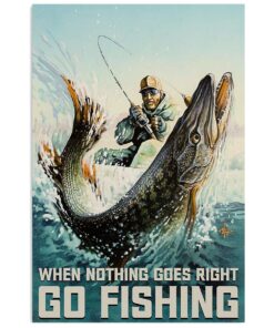 Fishing Badass Quote Vintage Gift For Fisherman Poster