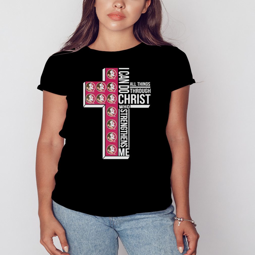 florida State Seminoles I can do all things through Christ shirt