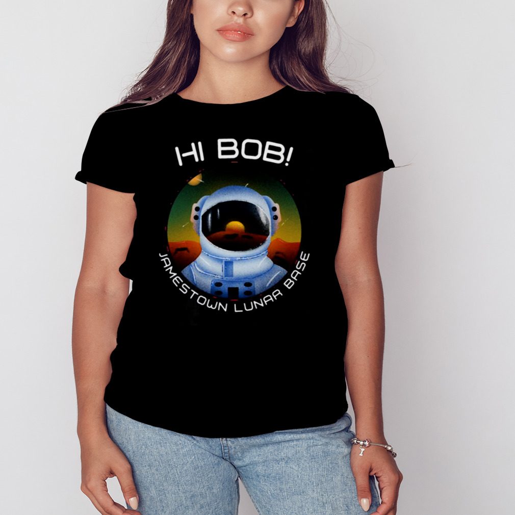 For All Mankind Hi Bob Jamestown Moon Base shirt