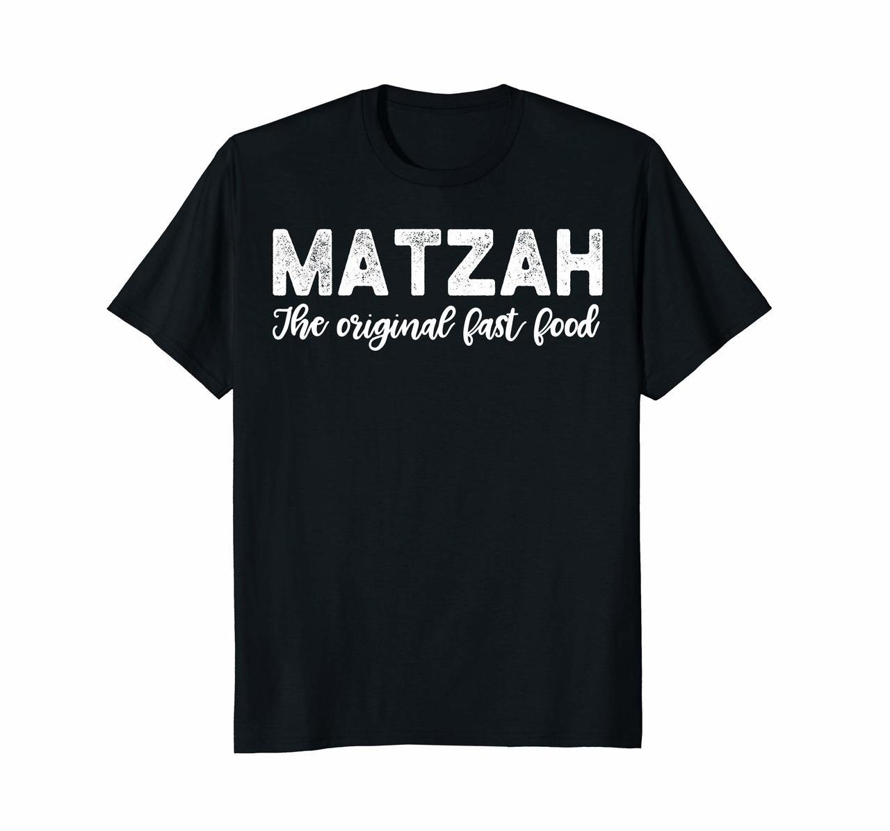 Funny Passover Shirt Matzah The Original Fast Food Hoodies