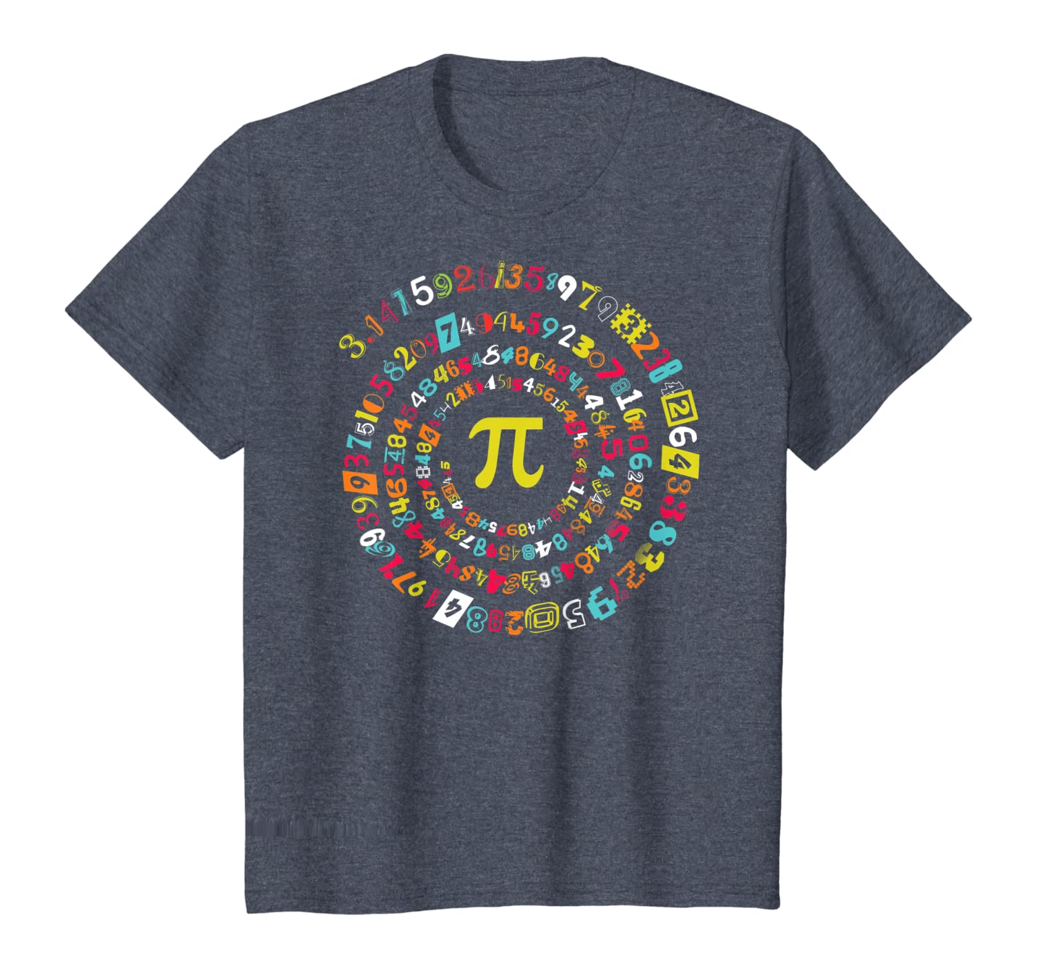 Funny Pi Day Shirt Spiral Pi Math Tee for Pi Day 314 T-Shirt Hoodies