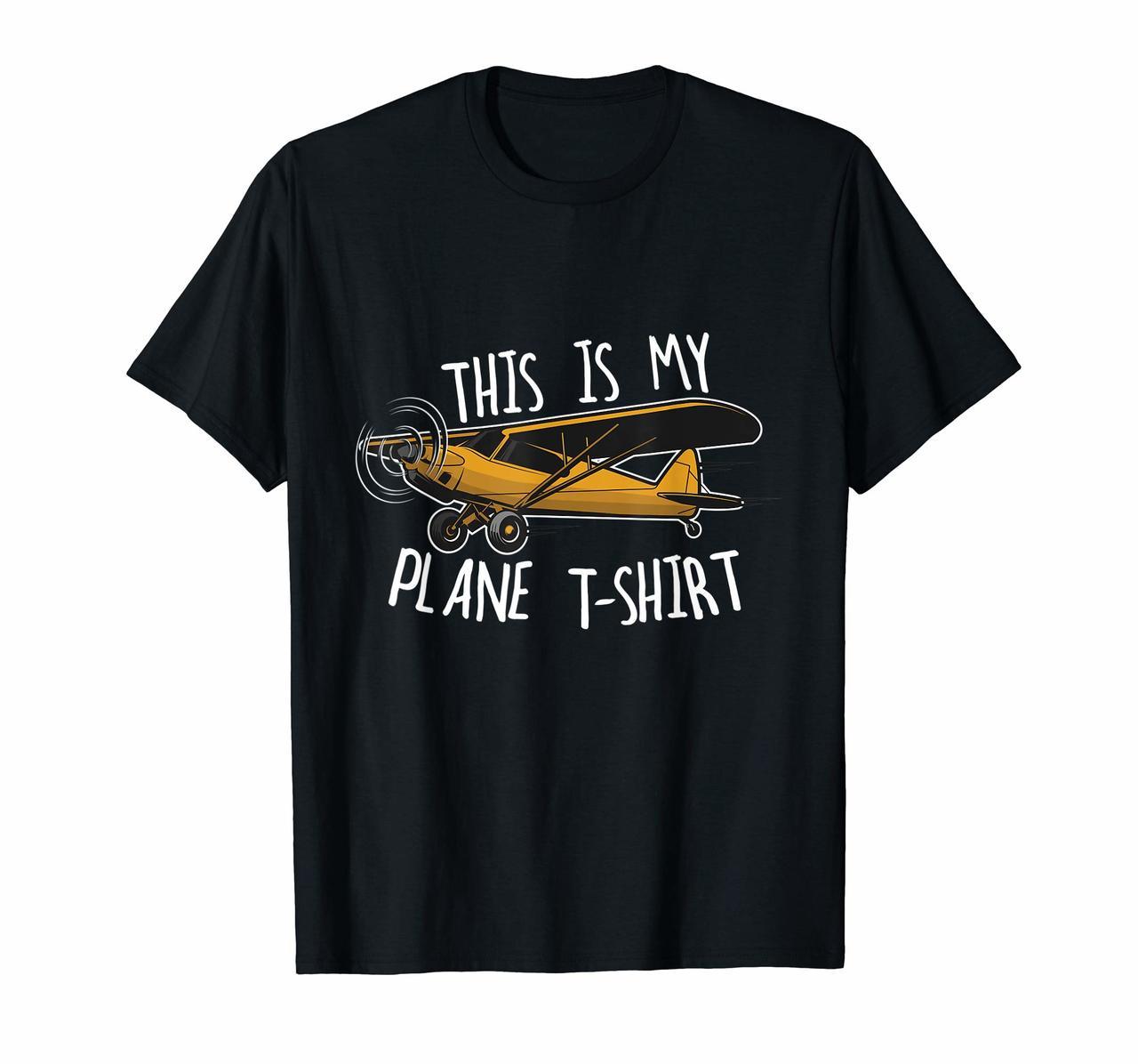 Funny Pilot Tshirt Airplane Tshirt This is my Plane Tshirt Hoodies