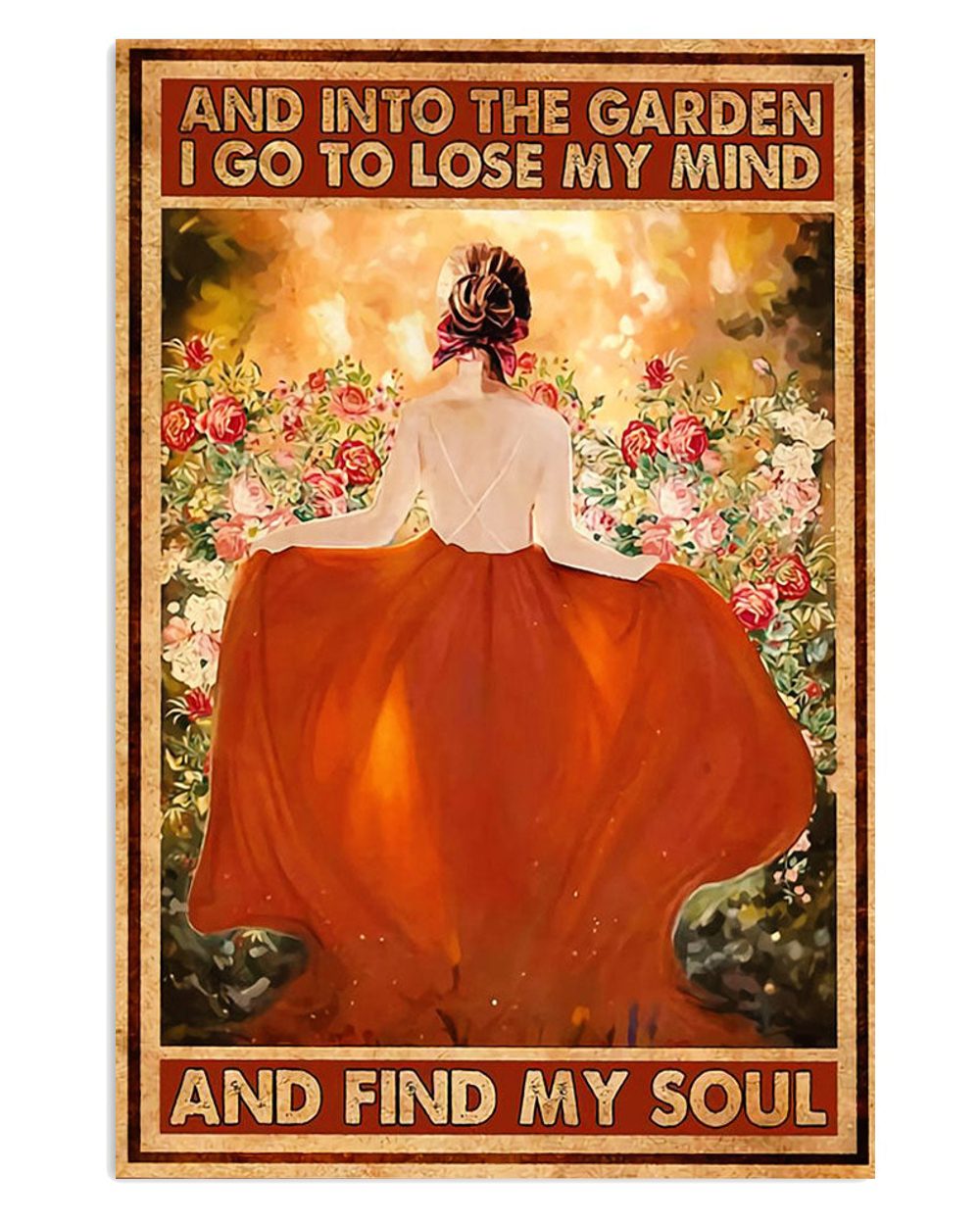 Gardening Garden Princess Gift For Gardener Plants Lover Poster
