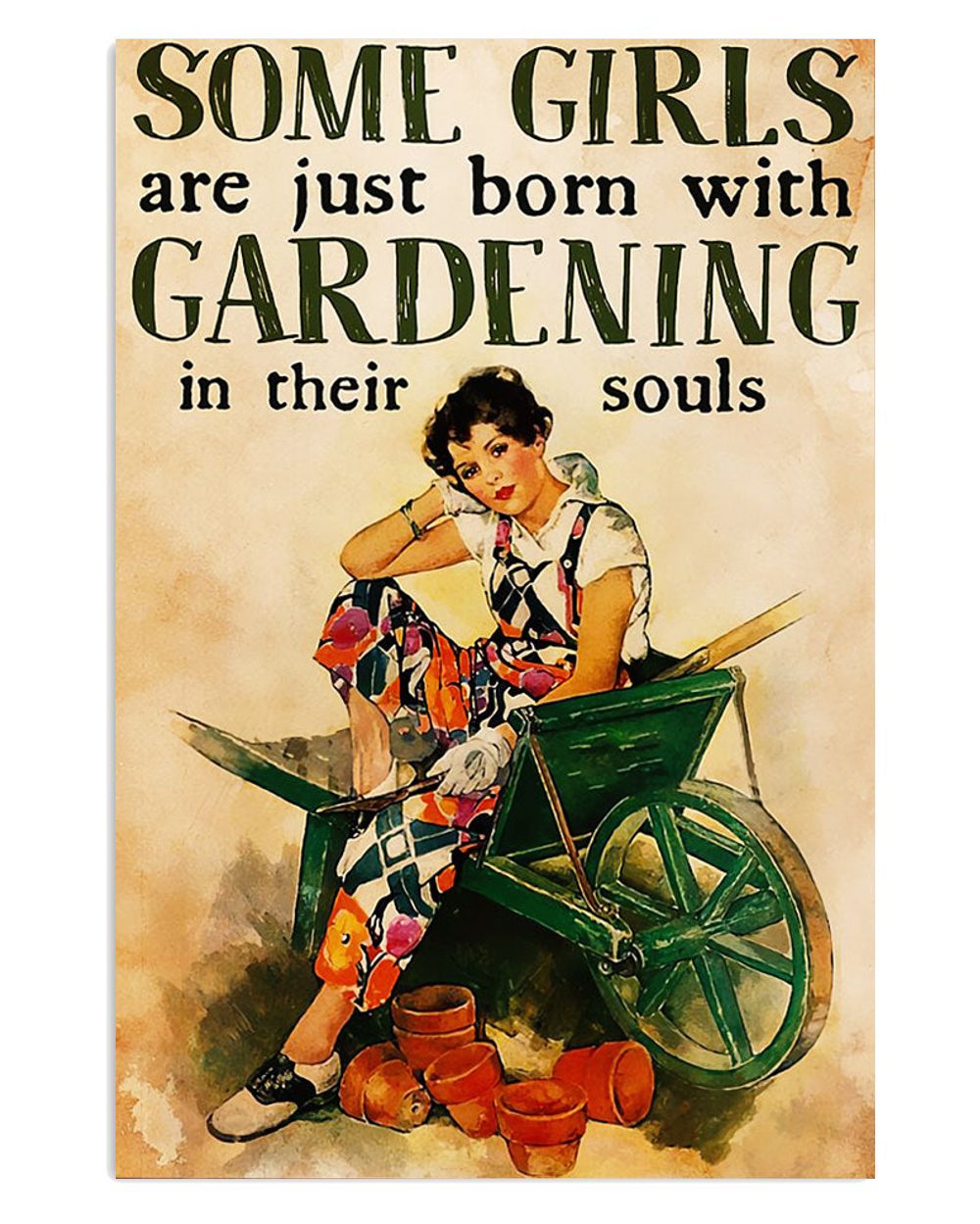 Gardening Girls Gardening Gift For Gardener Plants Lover Poster