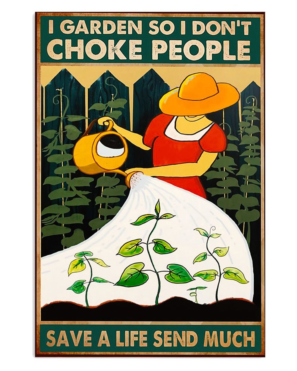 Gardening I Garden Gift For Gardener Plants Lover Poster