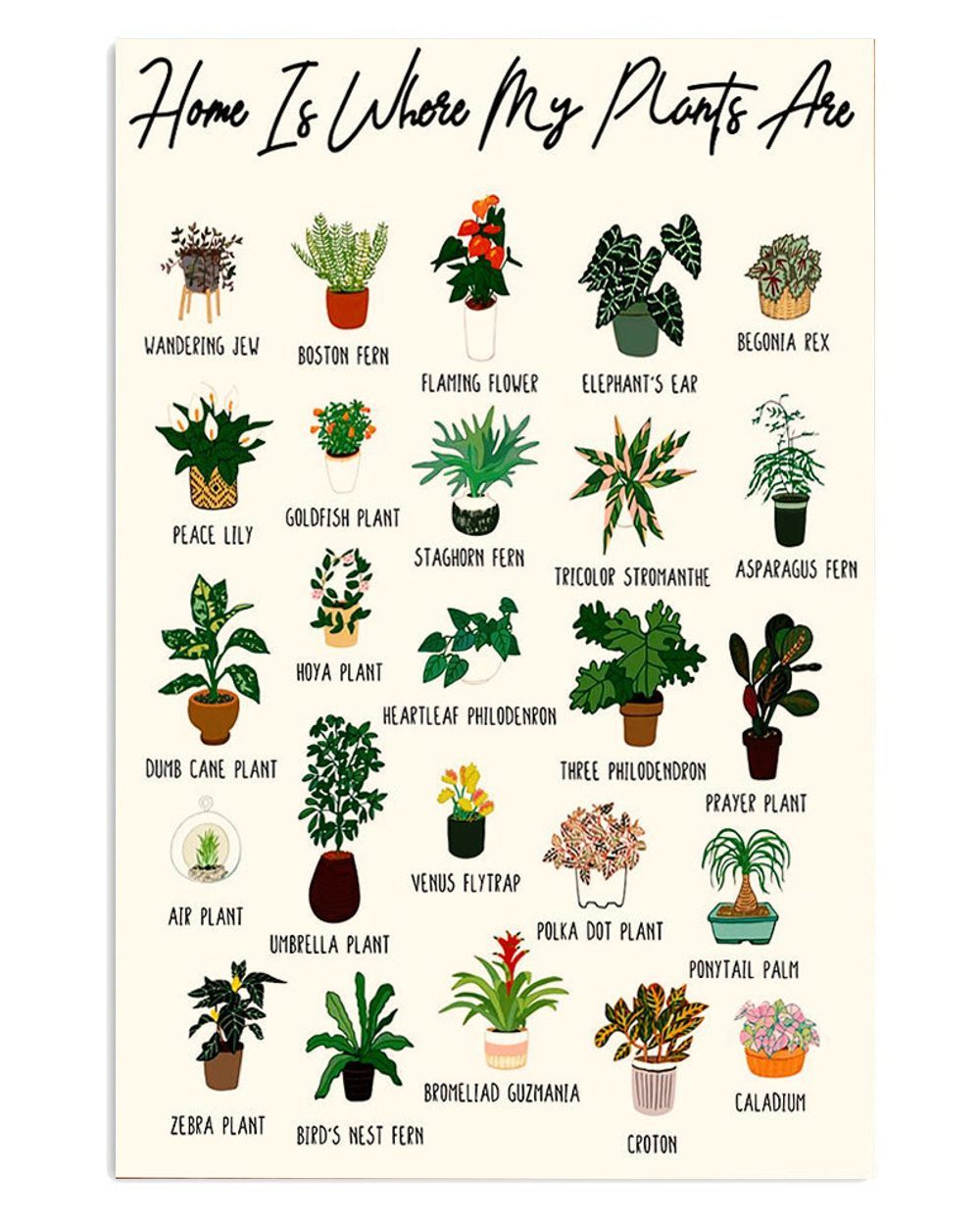 Gardening My Plants Gift For Gardener Plants Lover Poster