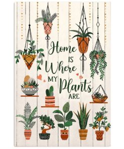 Gardening Where My Plants Are Gift For Gardener Plants Lover Poster