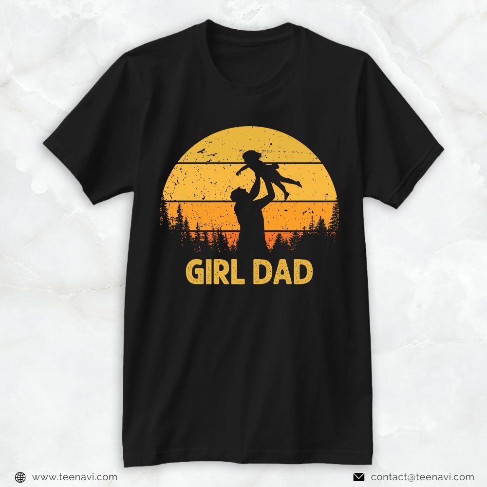 Girl Dad Shirt, Vintage Girl DadShirt