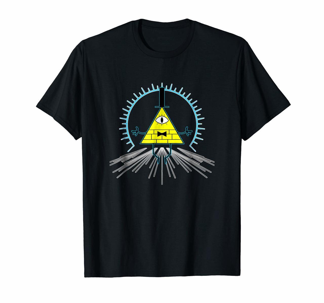 Glowing Bill The Cipher Shows Mystery of Gravity Pyramid Tee Hoodies