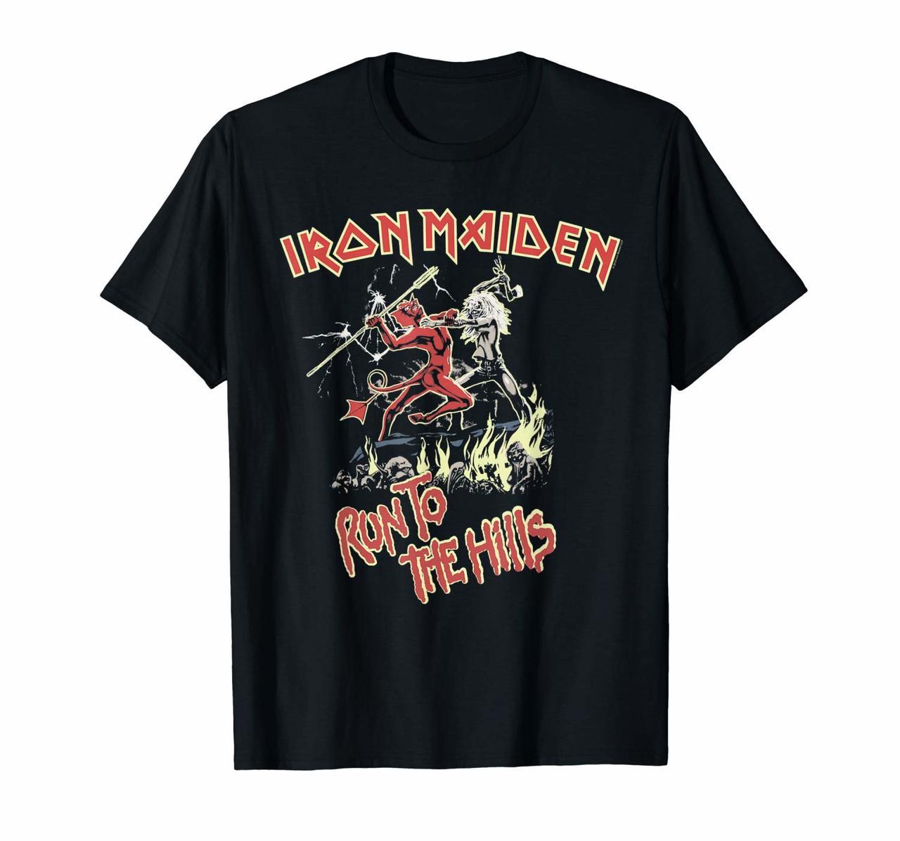 GM - Iron Maiden Run To The Hills T-shirt T-Shirt Hoodies