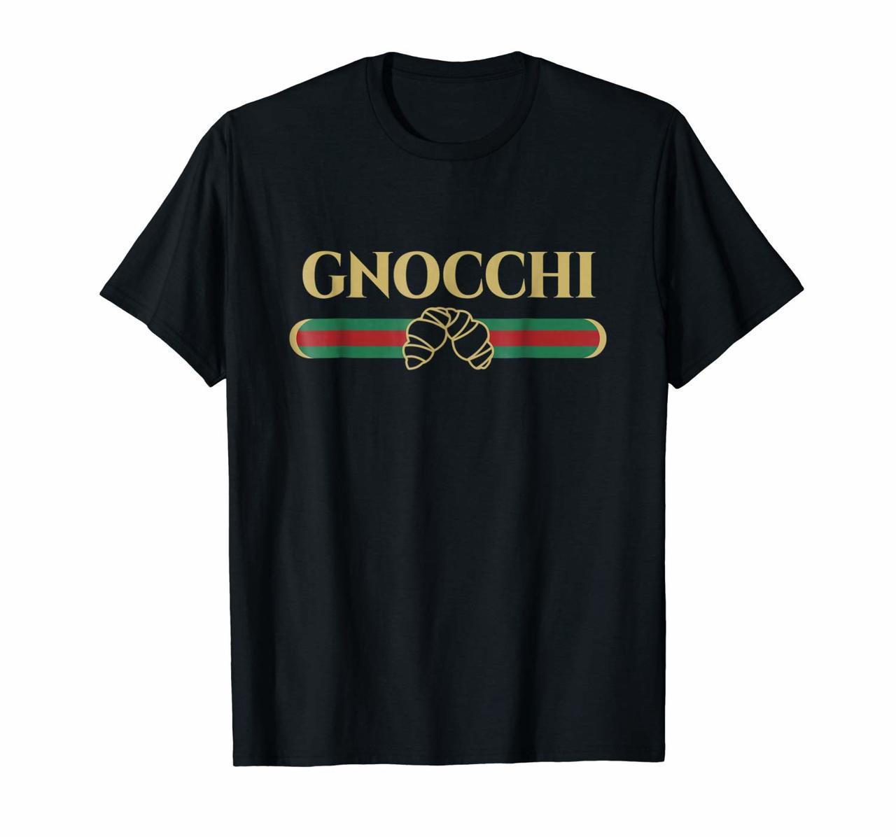 Gnocchi Shirt - Classic Fashion Label Parody Pasta T-Shirt Hoodies