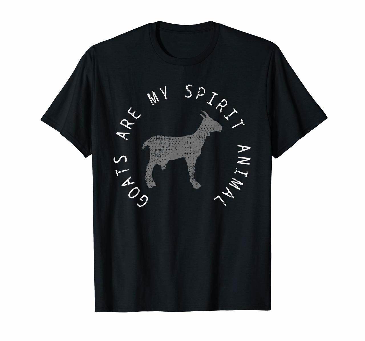 Goats T-Shirt Spirit Animal Tshirt Farm Love Tee Gift Hoodies