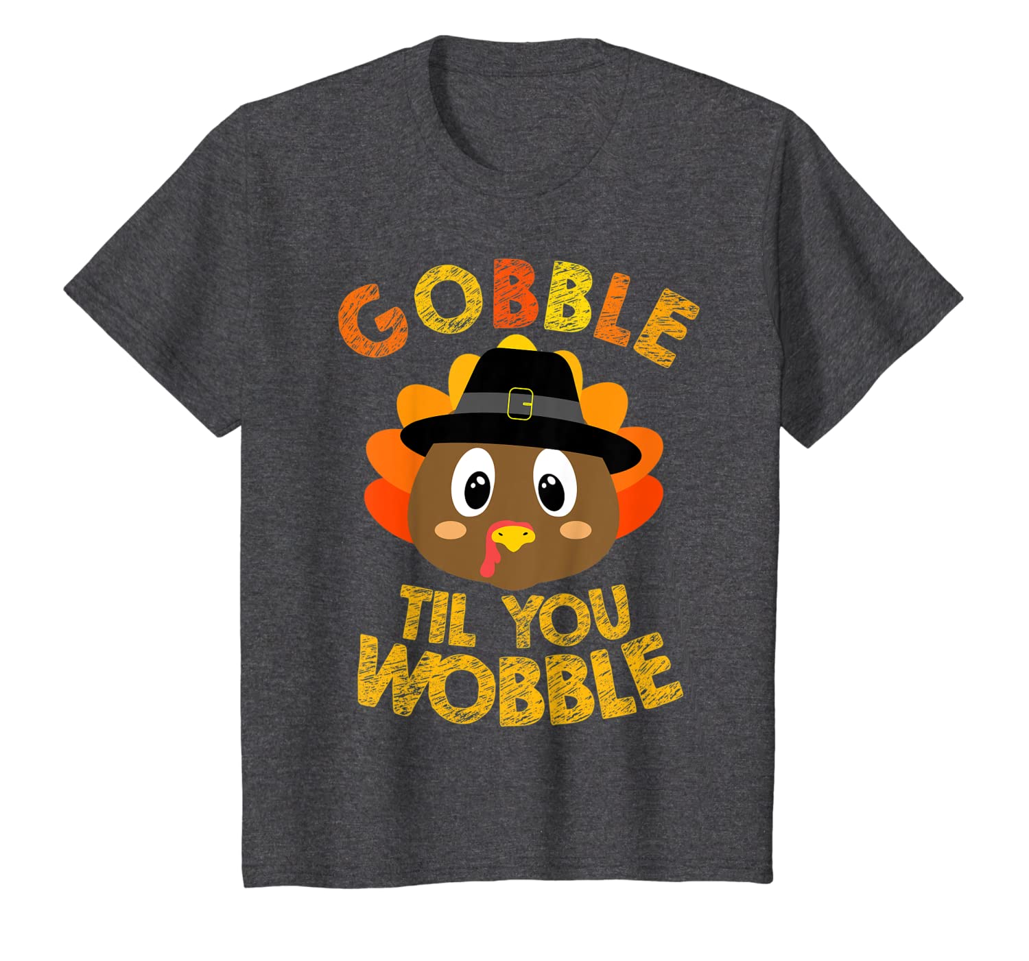 Gobble Til You Wobble Shirt Baby Outfit Toddler Thanksgiving T-Shirt Hoodies