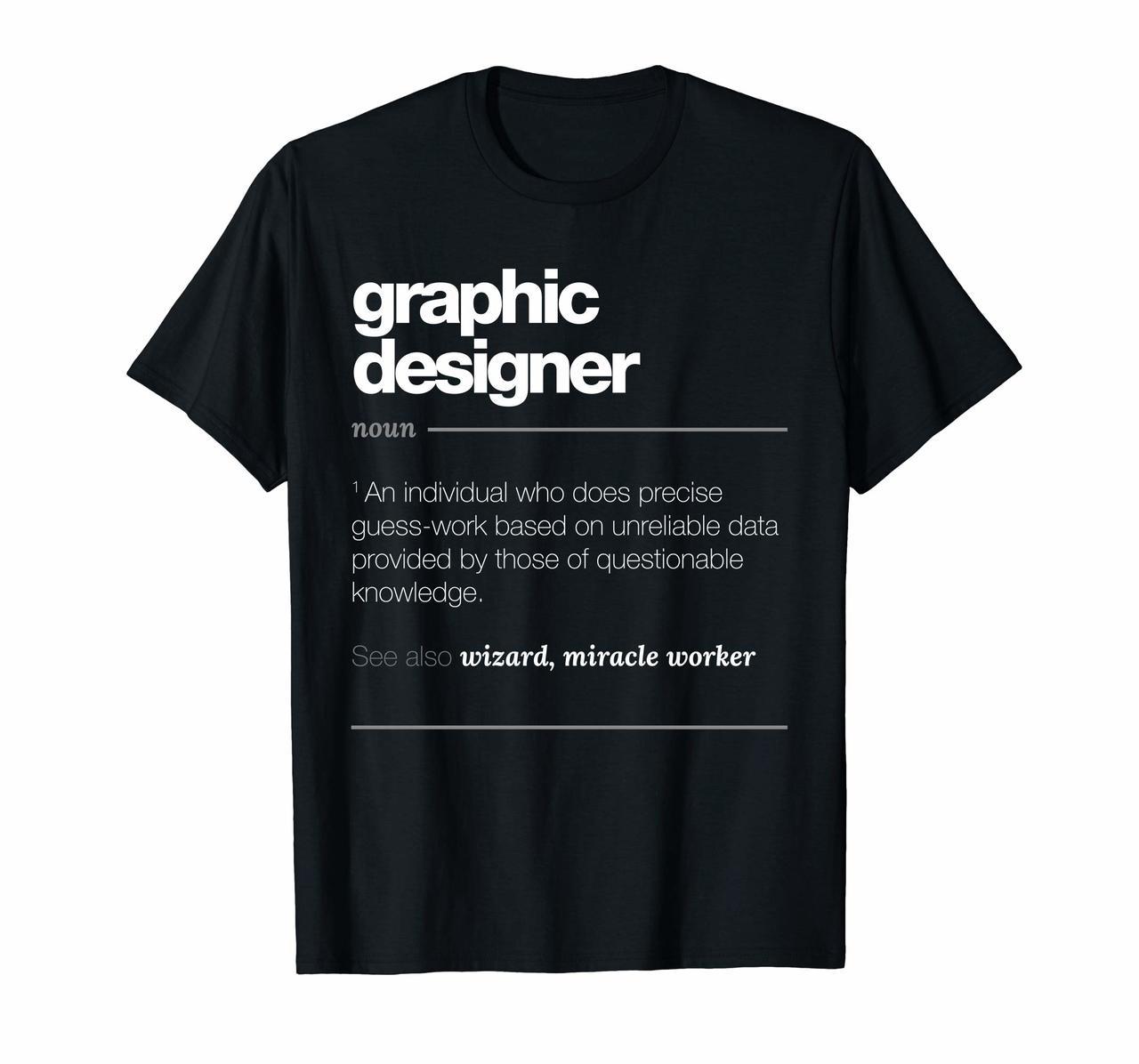 Graphic Designer Definition T Shirt - Funny Job Gift Tee Hoodies